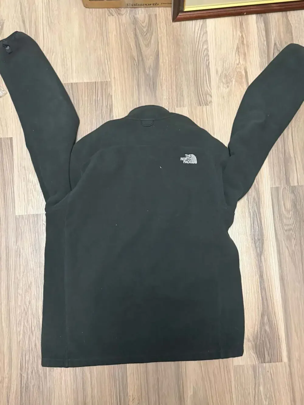 The North Face Men's Full Zip Fleece Jacket Black